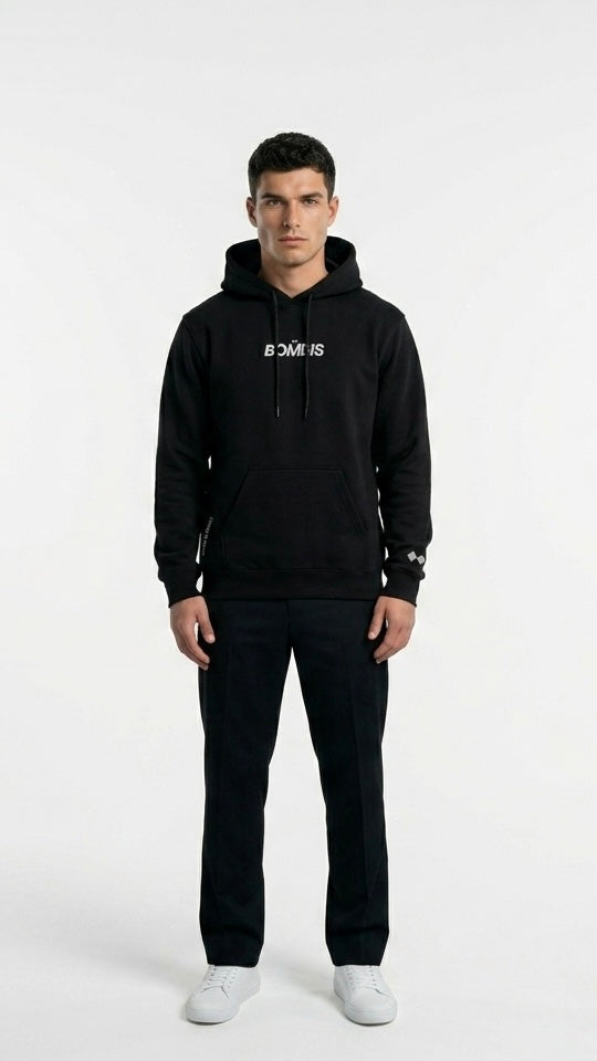 BOMBIS© "BLACK" CLASSIC HOODIE